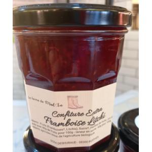 Confiture framboise/litchi