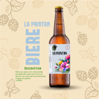 Bière blonde 'la printan' 33cl