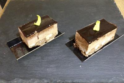 P/ entremet individuelle poire chocolat par 2