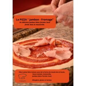 Pizza 'jambon-fromage'