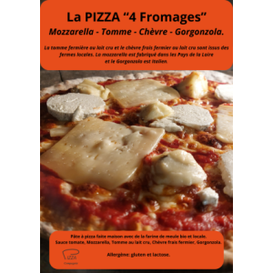 Pizza '4 fromages'