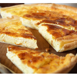 Tarte au fromage comté