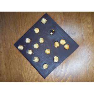 Tablette chocolat noir noisettes