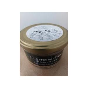 Rillette truite echalotte ciboulette