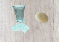 Pack démaquillant solide, filet, lingettes b