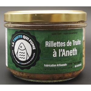 Rillettes de truite citron & aneth