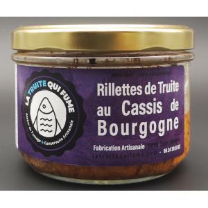 Rillettes de truite au cassis de bourgogne