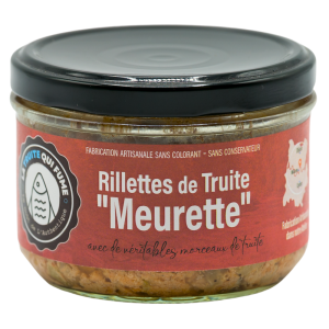 Rillettes de truite 'meurette'