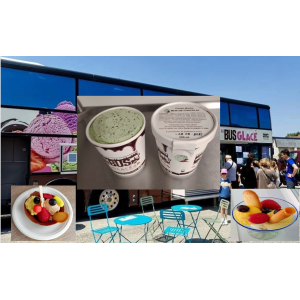 Créme glacée menthe chocolat