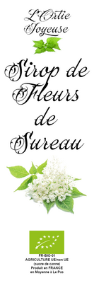 Sirop de fleurs de sureau
