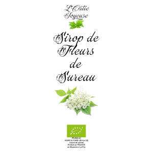 Sirop de fleurs de sureau