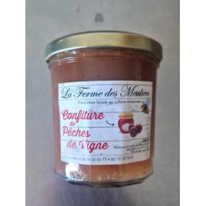Confiture de pêche de vigne