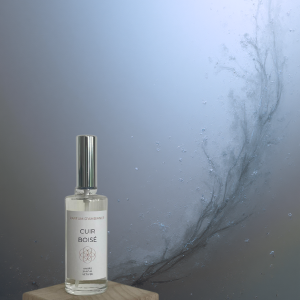 Parfum d'ambiance cuir boisé