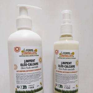 Liniment (lait corporel, démaquillant)