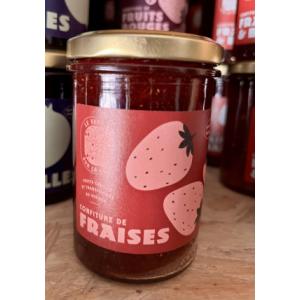 Confiture fraises 250 gr