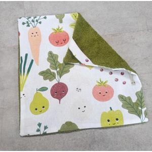 Serviette de table enfant légumes