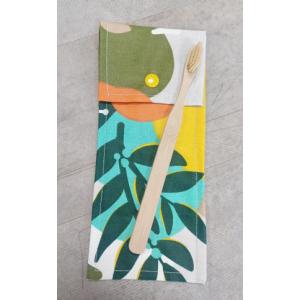 Etui brosse simple à dents exotique