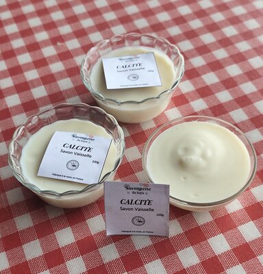 Calcite - savon vaisselle 100g avec pot