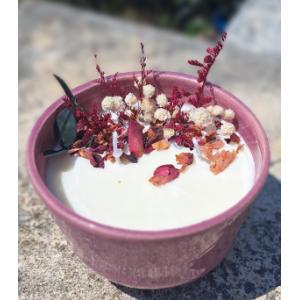 Bougie parfumée monoi - cire de colza