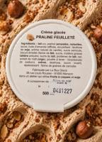 Créme glacée praliné