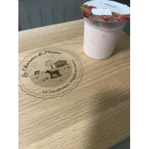 Fromage blanc - chèvre- à la fraise