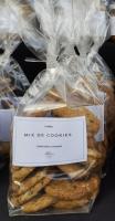 Mini cookies chocolat noisettes