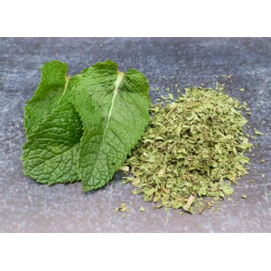 Menthe poivrée en paillette pot à épices