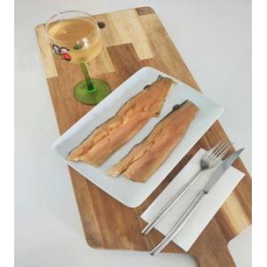 Truite blanche fumée à chaud