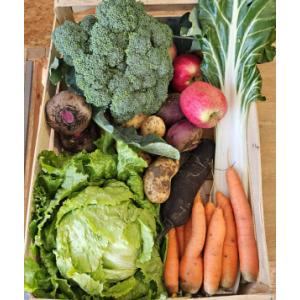 Panier de legumes et de fruits