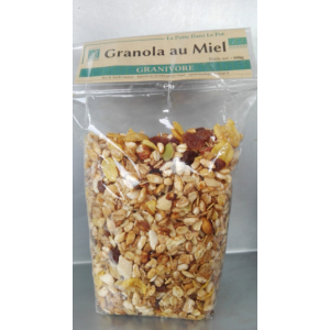 Glouton sans gluten : granola au miel