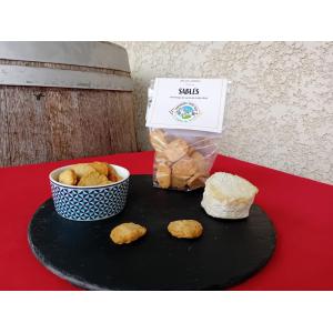 Gâteaux apéritifs au fromage de vache