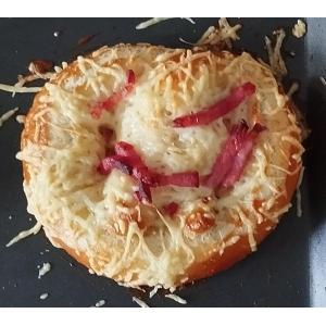 Bretzel gratiné