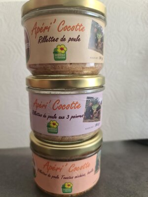 Trio de rillettes de poules