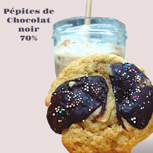 Pépites de chocolat noir 70 %