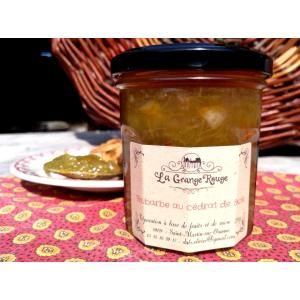 Rhubarbe au cédrat de sicile