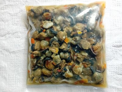 Escargots au court bouillon