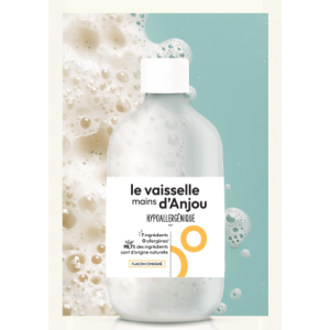 Vaisselle mains d'anjou hypoallergénique 0,5l