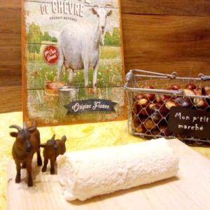 Bûchette de chèvre fraîche, bio, nature