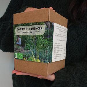 Coffret de graines les essentiels au potager