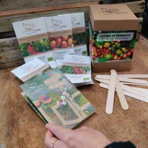 Coffret de graines arc-en-ciel de tomates