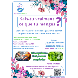 Venez vivre l'expérience aquaponie