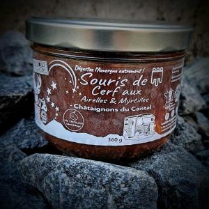 Souris de cerf aux airelles et châtaignons