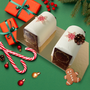 2 bûchettes citron-menthe