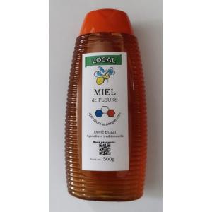 Miel de fleurs 500g pot squeezer