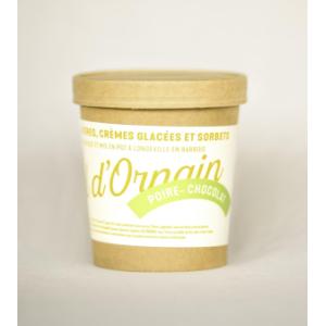 Sorbet poire-chocolat