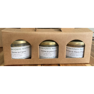 Coffret de 3 terrines différentes