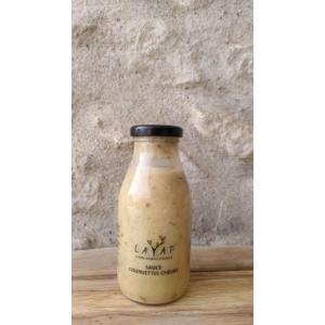 Sauce courgette et fromage de chèvre