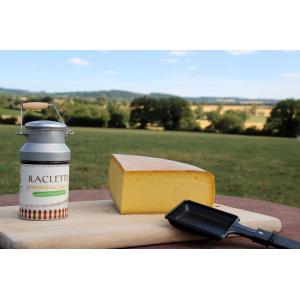 Fromage à raclette 1/4 de meule nature