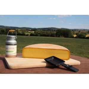 Fromage à raclette 1/2 de meule nature