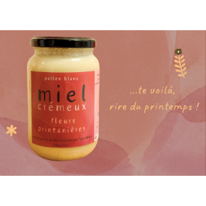 Miel crémeux de fleurs printanières - 500g